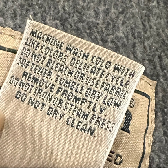 Vintage L.L. Bean Men's Tan Jacket Outdoor Workwear Fleece Lining Size XL - Picture 12 of 12